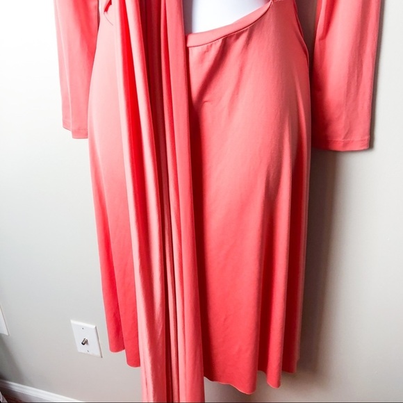 Von Vonni Transformer Dress coral Peach - Picture 2 of 4